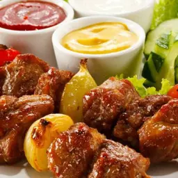 أوصال لحم مع الارز